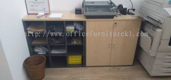 FREE DELIVERY & INSTALLATION LOW OFFICE CABINET GP 880 l LOW OFFICE CABINET GD 880 l WOODEN CABINET OFFICE FURNITURE l SENTUL l SELANGOR l TOP 10 BEST RECOMMEND