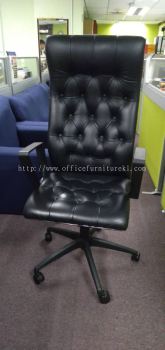 FREE DELIVERY & INSTALLATION ZYRON DIRECTOR OFFICE CHAIR l LEATHER CHAIR OFFICE FURNITURE l SERI KEMBANGAN l PETALING JAYA l TOP 10 COMFORTABLE CHAIR