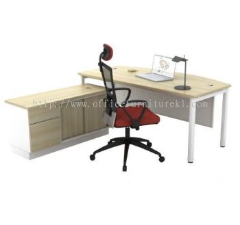 6 FEET L SHAPE OFFICE TABLE RAWANG SELANGOR