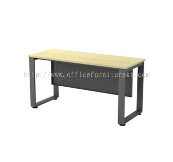 OLVA WRITING OFFICE TABLE / DESK (W/O TEL CAP) ASQMT 126 (Color Boras Ash) - office table Kepong | office table Seksyen 51A Pj | office table Bukit Jalil | office table Ready Stock