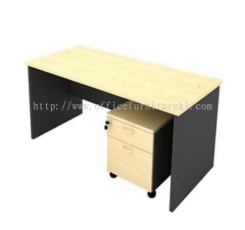 SIDE WRITING OFFICE TABLE WITH WOODEN BASE AMP1 9045