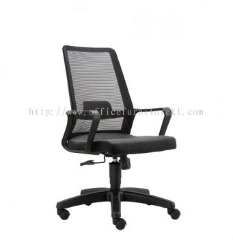 MEDIUM ERGONOMIC CHAIR | MESH OFFICE CHAIR PUCHONG SELANGOR