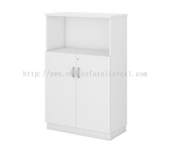 UTHILAH MEDIUM WOODEN OFFICE FILING CABINET / CUPBOARD SEMI SWINGING NILAI N.SEMBILAN