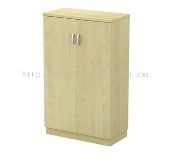 OLVA MEDIUM WOODEN OFFICE FILING CABINET / CUPBOARD SWINGING DOOR BUKIT JELUTONG