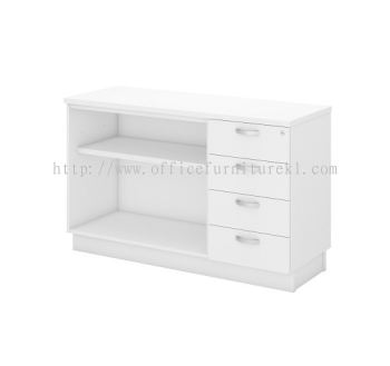 UTHILAH SIDE OFFICE CABINET C/W OPEN SHELF & FIXED PEDESTAL 4D AQ-YOP 7124 - kota damansara | sentul | bangsar south 