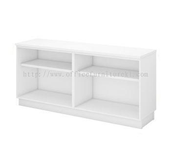 DUAL OPEN SHELF WOODEN SIDE CABINET SEPANG SELANGOR