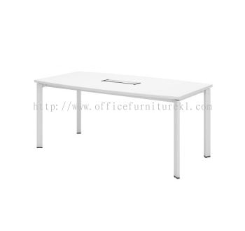 UTHILAH BOAT SHAPE MEETING OFFICE TABLE METAL PYRAMID N-LEG (C/W FLIPPER COVER) AUTBB 18 - kota damansara | gombak | mont kiara 