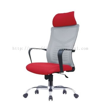 HIGH BACK ERGONOMIC CHAIR | MESH OFFICE CHAIR GLENMARIE SELANGOR