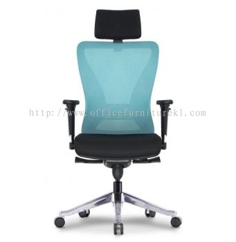 HIGH BACK ERGONOMIC CHAIR | MESH OFFICE CHAIR KEPONG KL