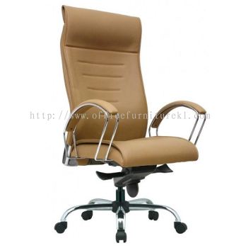 HIGH BACK DIRECTOR CHAIR | LEATHER OFFICE CHAIR KEPONG KL