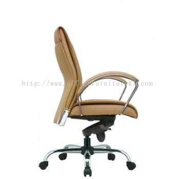 LOW BACK DIRECTOR CHAIR | LEATHER OFFICE CHAIR BATU CAVES SELANGOR