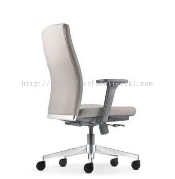 MEDIUM BACK EXECUTIVE CHAIR | LEATHER OFFICE CHAIR BANTING SELANGOR