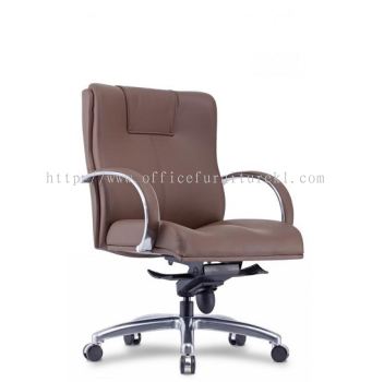 LOW BACK DIRECTOR CHAIR | LEATHER OFFICE CHAIR SHAH ALAM SELANGOR