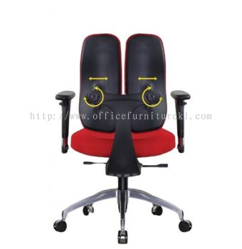 MEDIUM BACK EXECUTIVE CHAIR | LEATHER OFFICE CHAIR MUAR JOHOR