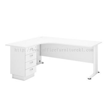 6 FEET L SHAPE OFFICE TABLE KERTEH TERENGGANU