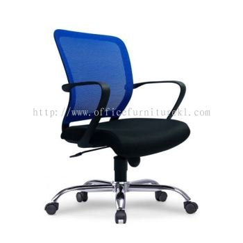 LOW ERGONOMIC CHAIR | MESH OFFICE CHAIR SENTUL KL