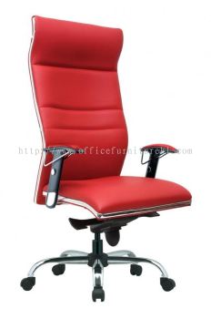 HIGH BACK DIRECTOR CHAIR | LEATHER OFFICE CHAIR KLANG SELANGOR