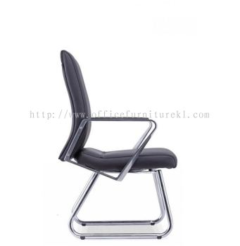 VISITOR DIRECTOR CHAIR | LEATHER OFFICE CHAIR KAJANG SELANGOR