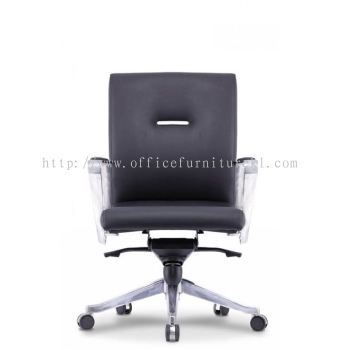 LOW BACK DIRECTOR CHAIR | LEATHER OFFICE CHAIR BANGI SELANGOR