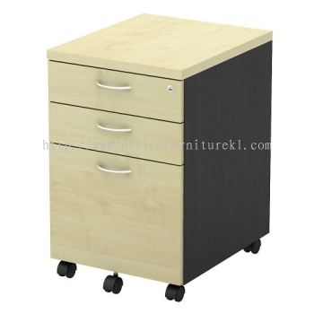 TITUS OFFICE MOBILE PEDESTAL DRAWER 2D1F SERDANG SELANGOR