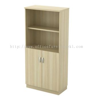 HEIGHT WOODEN FILING CABINET C/W SEMI SWINGING DOOR SOLARIS DUTAMAS KL