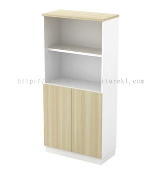 HEIGHT WOODEN FILING CABINET C/W SEMI SWINGING DOOR IPOH PERAK