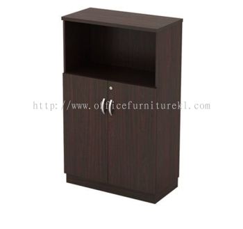 QAMAR MEDIUM WOODEN OFFICE FILING CABINET / CUPBOARD SEMI SWINGING DOOR SELAYANG SELANGOR