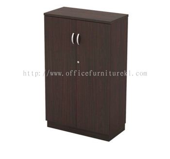 QAMAR MEDIUM WOODEN OFFICE FILING CABINET / CUPBOARD SWINGING DOOR BATU CAVES