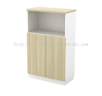 MUPHI MEDIUM WOODEN OFFICE FILING CABINET / CUPBOARD SEMI SWINGING DOOR (WITHOUT HANDLE) BALAKONG 