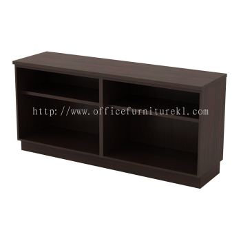 DUAL OPEN SHELF WOODEN SIDE CABINET MONT KIARA KL