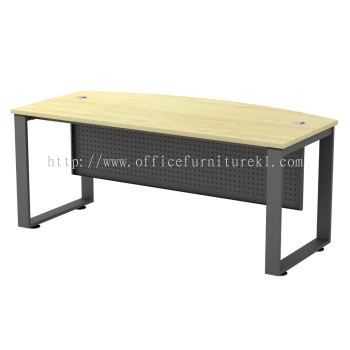 6 FEET D-SHAPE OFFICE TABLE BRICKFIELD KL