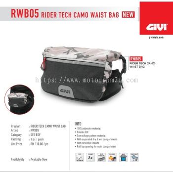 GIVI RWB05 POUCH/ WAIST BAG