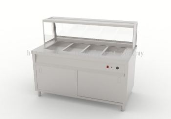 Bain Marie Four Compartment