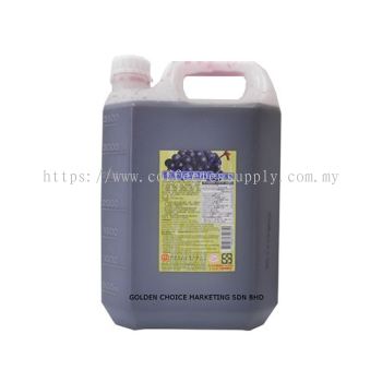 5.0KG CHAMPAGHE GRAPE SYRUP