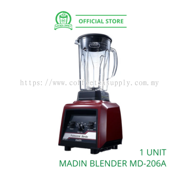 MADIN MD-206A BLENDER MACHINE 麥登搅拌机麥登搅拌机 - Ice Blended | Smoothies | Commercial