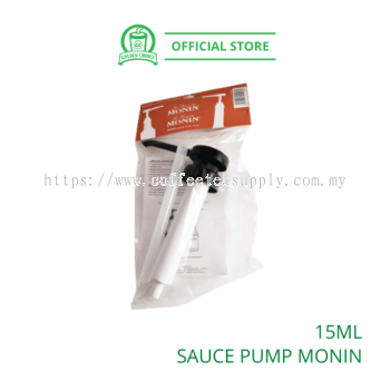 MONIN SAUCE PUMP 15ml - Monin Fruitmix Puree bottle | Monin Gourmet Sauce | convenient | easy