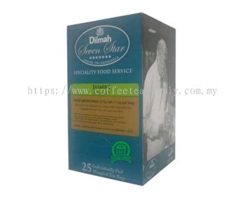 DILMAH JASMINE G.TEA 50G/2G*25TB