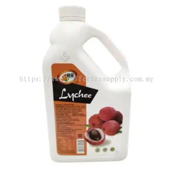 LYCHEE CONCENTRATE SYRUP 2.5KG