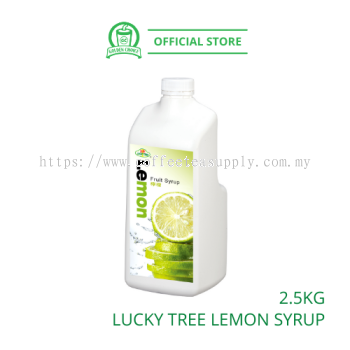 LEMON Concentrate Syrup 2.5kg LUCKY TREE 福树柠檬果汁 - Taiwan Import | Fruit Tea | Fruit Juice