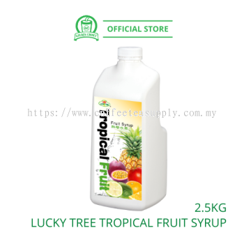 TROPICAL FRUIT Concentrate Syrup 2.5kg LUCKY TREE 福树热带水果果汁 - Taiwan Import | Fruit Tea | Fruit Juice