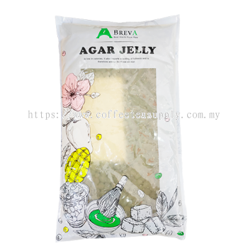 3Q ORIGINAL JELLY AGAR PEARL 2KG - Instant Pearl | Crystal Pearl | Jelly | Konjack | Seaweed