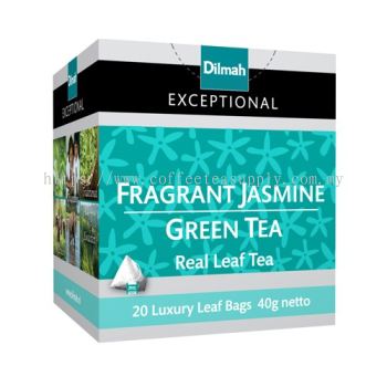 DILMAH EXCEPTION FLOWER JASMINE GREEN TEA