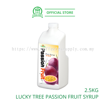 PASSION FRUIT Concentrate Syrup 2.5kg LUCKY TREE ֭ - Taiwan Import | Fruit Tea | Fruit Juice