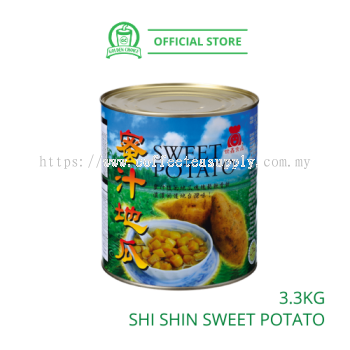 Sweet Potato 3.3kg 蜜汁地瓜 - 即食即用 | Shi Shin | Can | Taiwan | Topping | Instant Grain