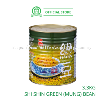 Green Mung Bean 3.3kg ̶ - ʳ | Shi Shin | Can | Taiwan | Topping | Instant Grain