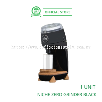 NICHE ZERO GRINDER BLACK - Single Dose | Home Use | Testing | Coffee Bean | Grinder ĥ 