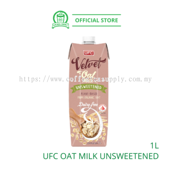 UFC Velvet Oat Milk Unsweetened  - Non Dairy Milk | Vegan | Susu | Oat Latte | Barista