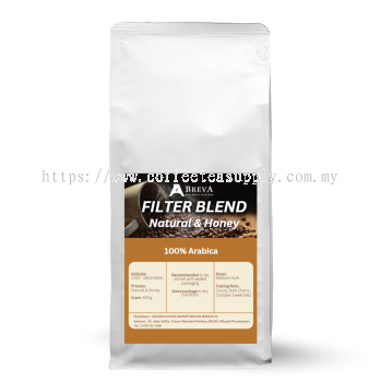 BREVA FILTER NATURAL HONEY COFFEE BEAN 500G