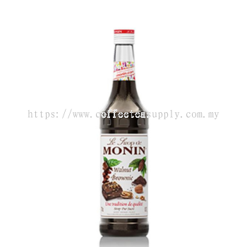 MONIN WALNUT BROWNIE SYRUP 700ML