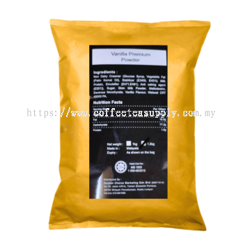 VANILLA PREMIUM POWDER 1.5KG